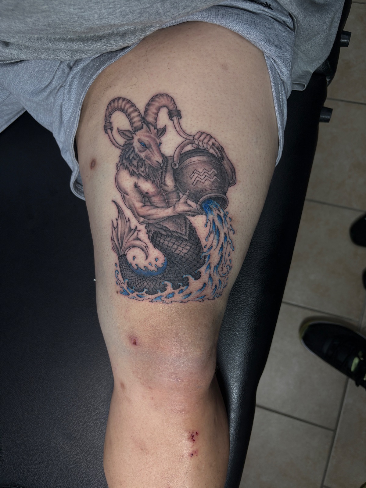 Tattoo work by Bam