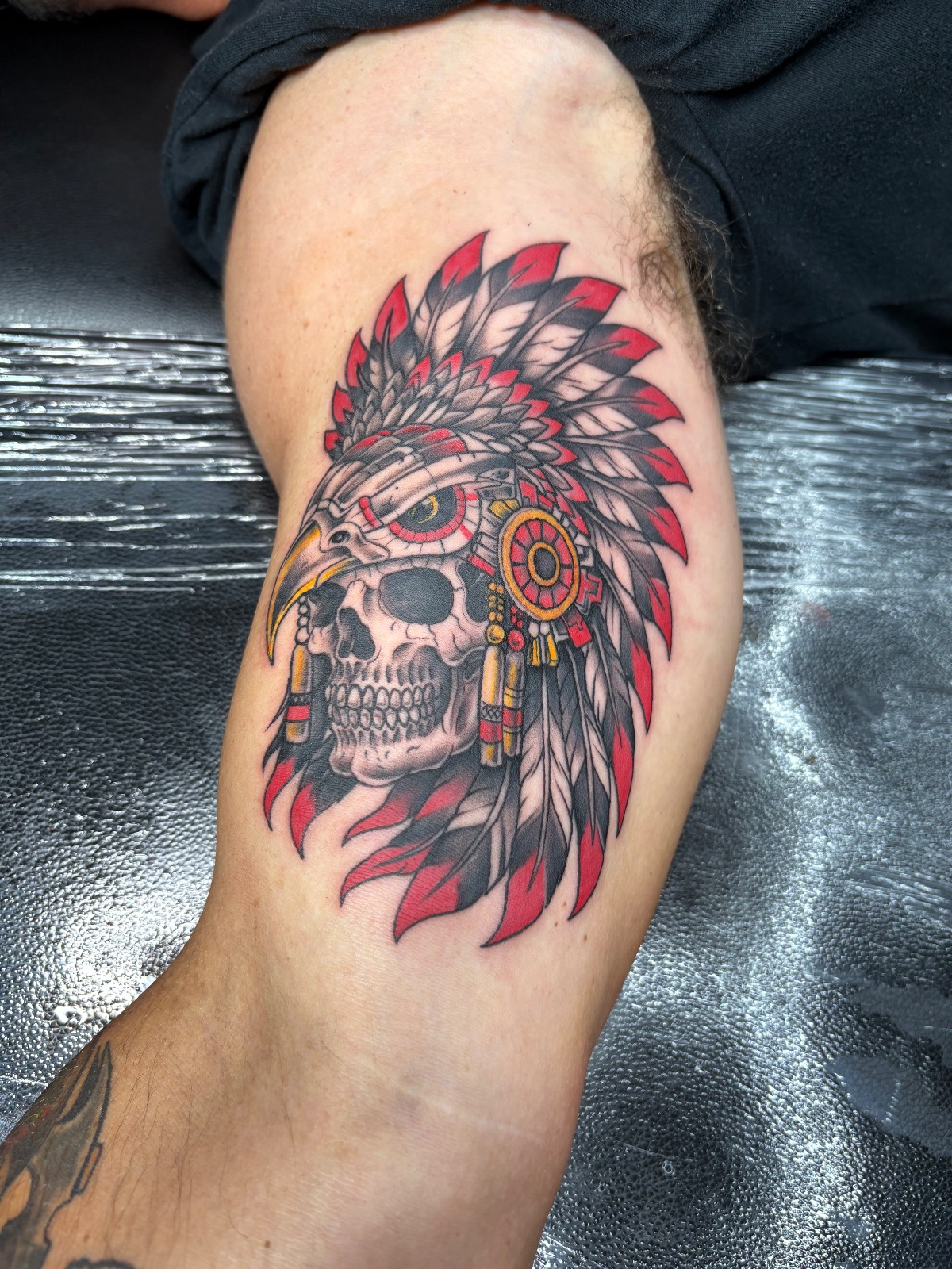 Tattoo work by Bam